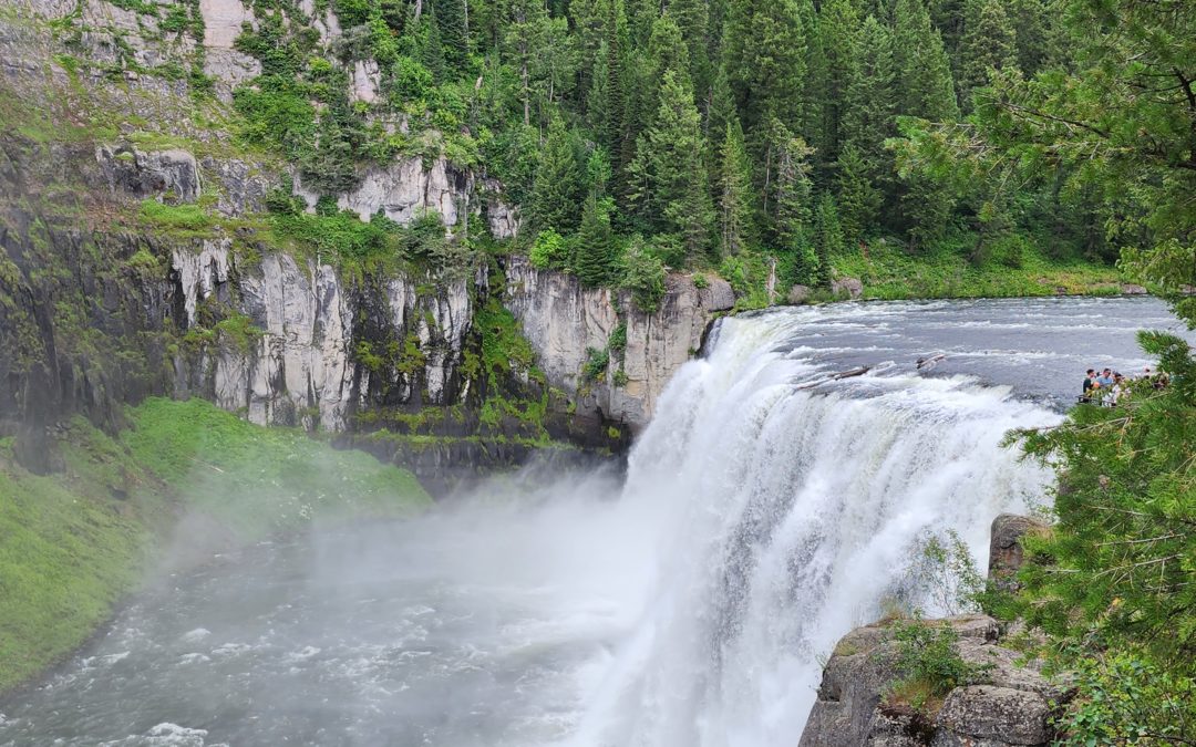 Mesa Falls Hike in Island Park, ID